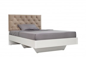 Кровать Милана (1200) Каретная стяжка, на щитах в Елабуге - elabuga.ok-mebel.com | фото