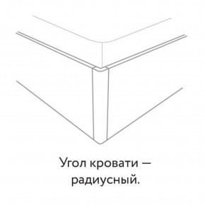 Кровать "Сандра" БЕЗ основания 1200х2000 в Елабуге - elabuga.ok-mebel.com | фото 3