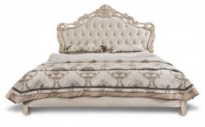 Кровать с мягким изголовьем "Патрисия" с основанием (1800) крем в Елабуге - elabuga.ok-mebel.com | фото