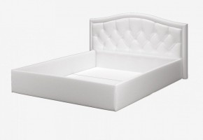 Кровать Стелла 1600 + ПМ (Vega white) Белый в Елабуге - elabuga.ok-mebel.com | фото 2