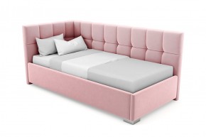 Кровать угловая Мия интерьерная +основание (120х200) в Елабуге - elabuga.ok-mebel.com | фото 10