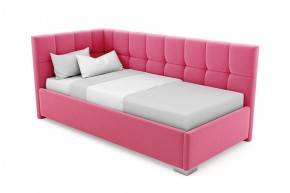 Кровать угловая Мия интерьерная +основание (120х200) в Елабуге - elabuga.ok-mebel.com | фото 12