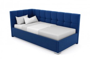 Кровать угловая Мия интерьерная +основание (120х200) в Елабуге - elabuga.ok-mebel.com | фото 16