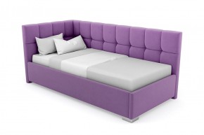 Кровать угловая Мия интерьерная +основание (120х200) в Елабуге - elabuga.ok-mebel.com | фото 20