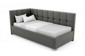 Кровать угловая Мия интерьерная +основание (120х200) в Елабуге - elabuga.ok-mebel.com | фото 4