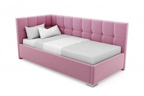 Кровать угловая Мия интерьерная +основание (120х200) в Елабуге - elabuga.ok-mebel.com | фото 6