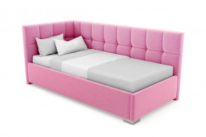 Кровать угловая Мия интерьерная +основание (80х200) в Елабуге - elabuga.ok-mebel.com | фото 11