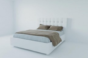 Кровать Венеция без основания 800 (экокожа белая) в Елабуге - elabuga.ok-mebel.com | фото