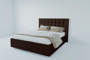 Кровать Венеция без основания 900 (экокожа коричневая) в Елабуге - elabuga.ok-mebel.com | фото