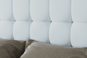 Кровать Венеция с ПМ 900 (экокожа белая) в Елабуге - elabuga.ok-mebel.com | фото 3