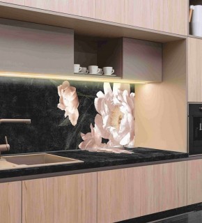Кухонный фартук со столешницей (А-05) в едином стиле (3050 мм) в Елабуге - elabuga.ok-mebel.com | фото