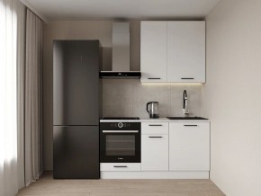 Кухонный гарнитур Белый Глянец 1600 h950 (Стол. 38мм) в Елабуге - elabuga.ok-mebel.com | фото