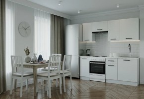 Кухонный гарнитур Белый Глянец 2000 (Стол. 38мм) в Елабуге - elabuga.ok-mebel.com | фото