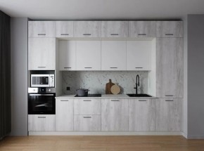 Кухонный гарнитур Бланка 3400 (Стол. 26мм) в Елабуге - elabuga.ok-mebel.com | фото