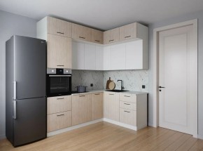 Кухонный гарнитур Демо 2200*1700 (Стол. 38мм) в Елабуге - elabuga.ok-mebel.com | фото