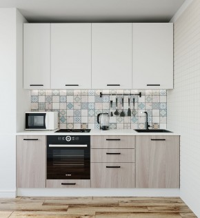 Кухонный гарнитур Демо 2200 (Стол. 26мм) в Елабуге - elabuga.ok-mebel.com | фото