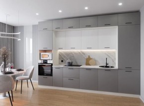 Кухонный гарнитур Элеганция  3400 (Стол. 38мм) в Елабуге - elabuga.ok-mebel.com | фото