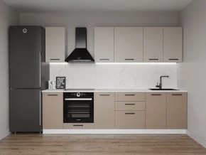 Кухонный гарнитур Каппучино 2800 (Стол. 26мм) в Елабуге - elabuga.ok-mebel.com | фото