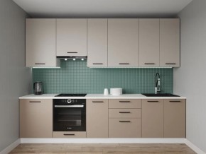 Кухонный гарнитур Каппучино 3000 h950 (Стол. 26мм) в Елабуге - elabuga.ok-mebel.com | фото