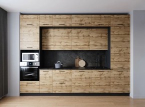 Кухонный гарнитур Крафт 3400 (Стол. 38мм) в Елабуге - elabuga.ok-mebel.com | фото