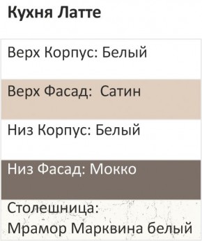 Кухонный гарнитур Латте 1000 (Стол. 38мм) в Елабуге - elabuga.ok-mebel.com | фото 3