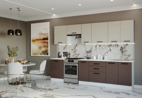 Кухонный гарнитур Латте 3000 (Стол. 26мм) в Елабуге - elabuga.ok-mebel.com | фото