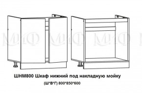 ЛИЗА-2 Кухонный гарнитур 1,6 Белый глянец холодный в Елабуге - elabuga.ok-mebel.com | фото 6