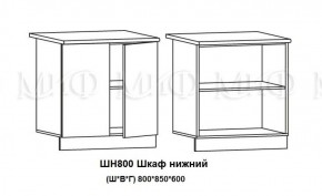 ЛИЗА-2 Кухонный гарнитур 1,7 Белый глянец холодный в Елабуге - elabuga.ok-mebel.com | фото 8