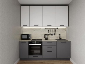 Кухонный гарнитур Меренга 2200 h950 (Стол. 26мм) в Елабуге - elabuga.ok-mebel.com | фото