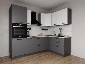 Кухонный гарнитур Меренга 2400*1600 (Стол. 26мм) в Елабуге - elabuga.ok-mebel.com | фото
