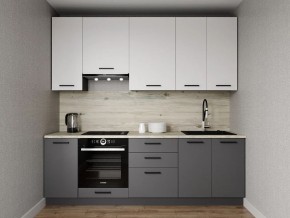 Кухонный гарнитур Меренга 2400 h950 (Стол. 26мм) в Елабуге - elabuga.ok-mebel.com | фото