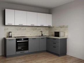 Кухонный гарнитур Меренга 2600*1600 (Стол. 38мм) в Елабуге - elabuga.ok-mebel.com | фото