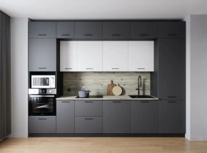 Кухонный гарнитур Меренга 3400 (Стол. 26мм) в Елабуге - elabuga.ok-mebel.com | фото