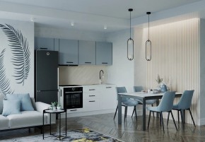 Кухонный гарнитур Ниагара 2550 (Стол. 26мм) в Елабуге - elabuga.ok-mebel.com | фото
