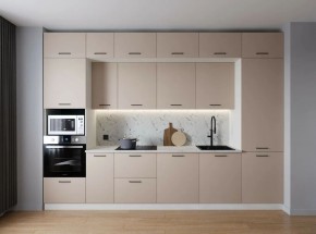 Кухонный гарнитур Шампань 3400 (Стол. 38мм) в Елабуге - elabuga.ok-mebel.com | фото