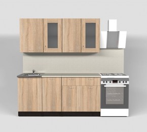 Кухня Симона Демо 1700 (Венга/Дуб Сонома) в Елабуге - elabuga.ok-mebel.com | фото 7