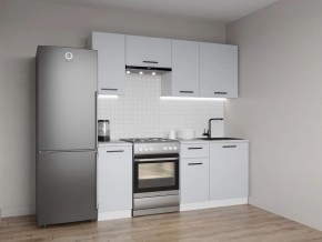 Кухонный гарнитур Смоки 2000 (Стол. 26мм) в Елабуге - elabuga.ok-mebel.com | фото