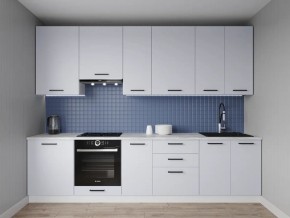 Кухонный гарнитур Смоки 2400 h950 (Стол. 26мм) в Елабуге - elabuga.ok-mebel.com | фото