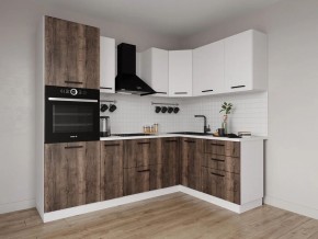 Кухонный гарнитур Старое Дерево 2400*1600 (Стол. 38мм) в Елабуге - elabuga.ok-mebel.com | фото