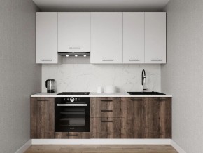 Кухонный гарнитур Старое Дерево 2400 h950 (Стол. 26мм) в Елабуге - elabuga.ok-mebel.com | фото