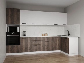 Кухонный гарнитур Старое Дерево 3200*1400 (Стол. 26мм) в Елабуге - elabuga.ok-mebel.com | фото