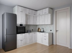 Кухонный гарнитур угловой Пайн 2200*1700 (Стол. 26мм) в Елабуге - elabuga.ok-mebel.com | фото