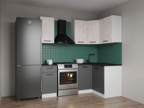 Кухонный гарнитур угловой Санторини 2000*1200 (Стол. 26мм) в Елабуге - elabuga.ok-mebel.com | фото