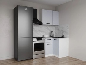 Кухонный гарнитур угловой Смоки 1000*1000 (Стол. 38 мм) в Елабуге - elabuga.ok-mebel.com | фото