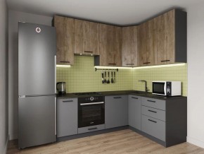 Кухонный гарнитур Умбра 2200*1600 h950 (Стол. 38мм) в Елабуге - elabuga.ok-mebel.com | фото