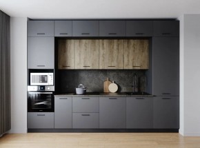 Кухонный гарнитур Умбра 3400 (Стол. 26мм) в Елабуге - elabuga.ok-mebel.com | фото