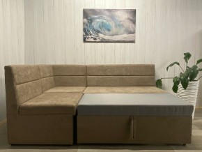 Кухонный уголок Уют-ЛЮКС со спальным местом (ППУ) велюр Comfort 03 в Елабуге - elabuga.ok-mebel.com | фото 2
