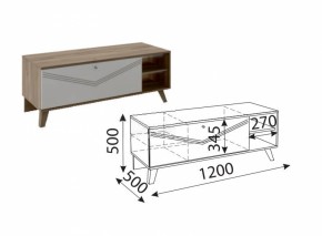 Лимба (гостиная) М06 ТВ-тумба малая в Елабуге - elabuga.ok-mebel.com | фото 1