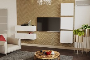 ЛИНДА Гостиная (Белый/Белый) в Елабуге - elabuga.ok-mebel.com | фото 4