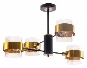 Люстра на штанге Arte Lamp Carlo A8205SP-4BK в Елабуге - elabuga.ok-mebel.com | фото
